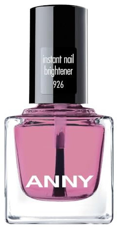ANNY Instant Nail Brightener - Natürlicher, optisch aufhellender Pflegelack - 15 ml