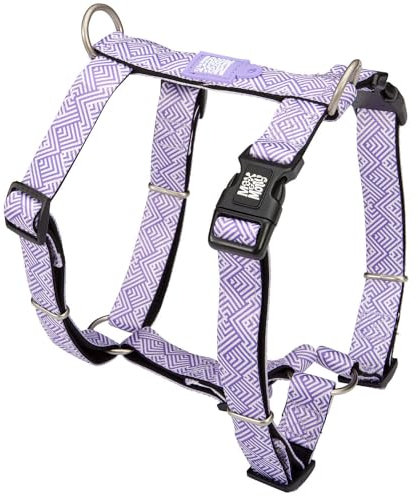 Max & Molly H Comfort Fit Hundegeschirr - weiche Neoprenpolsterung, einfaches Einsteigen, langlebige Metallteile, doppelte D-Ringe für verbesserte Kontrolle - perfekt für sichere, bequeme Spaziergänge