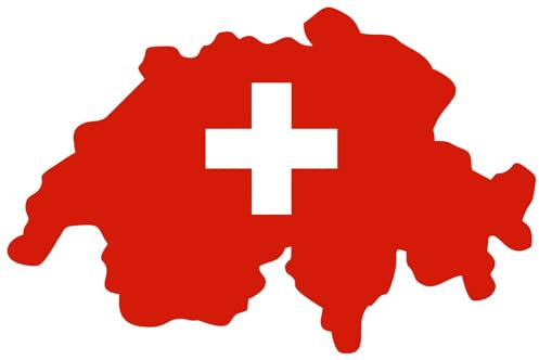 outlaw-rats Schweiz Aufkleber Flagge Fahne - PKW Motorrad PC Quad Modellautos Landkarte Urlaub Koffer