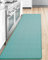 Color&Geometry 44x150 cm Alfombrilla Cocina Lavable Antideslizante, Alfombra vinilica Cocina, antifatiga, Antideslizante, Alfombra de Cocina Acolchada con Espuma para Estar de pie, cómoda, Verde