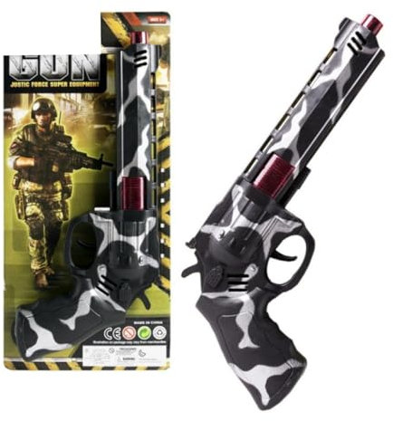 Pistola de Juguete Realista con Sonido Real y Luces - Pistola de Juguete para Niños - Francotirador de Elite - Armas de Juguete