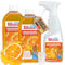 Pastaclean® Orangenölreiniger Konzentrat 2x 500 ml | Universalreiniger | Fettlöser | Fleckenentferner | Allzweckreiniger mit hoher Fettlösekraft