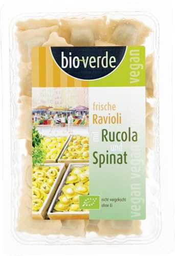 Frische Ravioli mit Rucola & Spinat 6 x 250 g