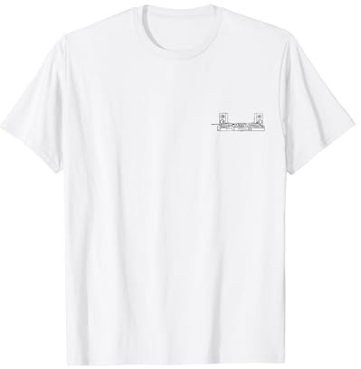DJ Pult Minimalismus T-Shirt
