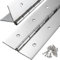 Heavy Duty Piano Hinge 8 Inch x 3 Inch Width, True 0.060'' Thick Stainless Steel Piano Hinge for Heavy Duty Cabinet, Door, Toolbox, Wooden Box, Metal Plate, Furniture, Industrial Project