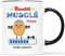 𝗖𝗔𝗗𝗘𝗔𝗨 𝗣𝗟𝗨𝗦 Mug Personnalisé Prénom - Bientôt Musclé - Tasse a Cafe Humour, Mug Drole, Tasse Message Humour, Tasse Humoristique, Tasse Rigolote Femme, Mug Rigolo Homme, Mug Tasse Humour