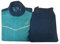 Moda Egidio Navigare Tuta-Pigiama in Pile Polar Fleece con Zip per Uomo (IT, Numero, 52, Regular, Regular, Salvia)