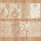 Cosmeria Schablonen Set Für DIY Kunst, 12 Stück, 28×18cm, Flexibel Und Wiederverwendbar, Für Textilgestaltung, Wände Und Kreative Projekte