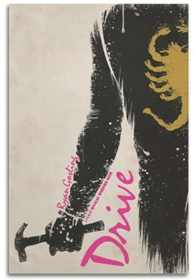 HURRGARS Drive-Poster, Wandkunst, Vintage, ästhetisches Poster, dekoratives Gemälde für Wohnzimmer, Schlafzimmer, elegantes Poster, 30 x 45 cm, ungerahmter Stil