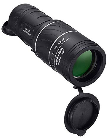 Militär Spyglass HD Jagd Optik Zielfernrohr 40X60 Monokular Teleskop - Leistungsstarke Lange Reichweite 1500M - Campingausrüstung für Outdoor-Abenteuer