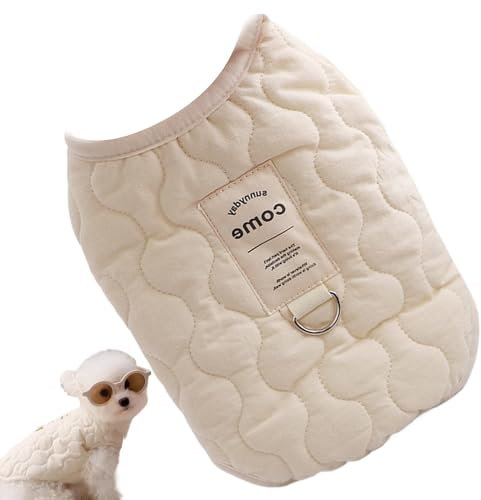 Winterjacke für kleine Hunde – warme Jacke mit integriertem Geschirrloch, bequeme Schnee-Weste für kleine Hunde und Katzen, Haustierkleidung für kaltes Wetter, Ca Angebot
