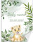 Babydecke mit Namen und Geburtsdatum kuschelig weich Baby Decken Neugeborenen,Flauschige Warme Krabbeldecke für Kinder Kleinkinder Mädchen Junge Baby Shower Deko Babyparty