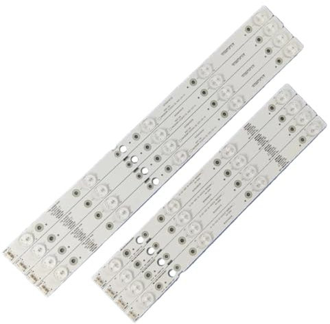 EUETVEXERK LED Backlight Strip Compatible With 43UG620V 43UJ620V 43UJ6200-UA Panasonic TV TH-43FX680C SW43D09L-ZC22AG CRH-A4330300104L6CNRev1.0 TV light strip