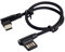 Oxxggkao Câble de données USB C 3.1 type C en nylon renforcé à 90 degrés pour smartphones et tablettes Diamètre extérieur 3,8 mm