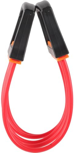 Rotes TPE Fitnessband mit Griffseil für Brustexpandertraining