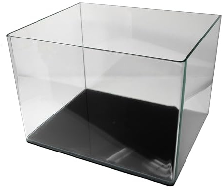 VIALIA Nano Aquarium 18 L aus Glas, Süßwasser-Aquarium 40 x 19 x 24 cm | kompaktes Zierfisch-Becken für Büro und Zuhause