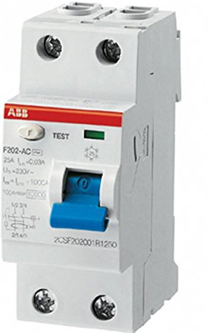 abb-entrelec f202as-63/0,5 – différentiel f202 A s 63 A 500 mA