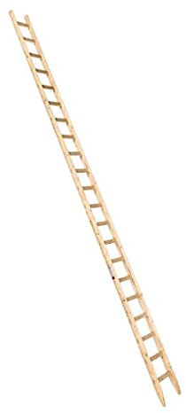 Holz-Sprossenanlegeleiter 21 Spr.