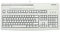 CHERRY MultiBoard MX V2 G80-8000, Deutsches Layout, QWERTZ Tastatur, kabelgebundene Magnetkartenleser Tastatur, hellgrau