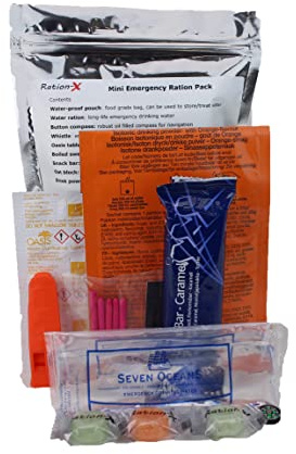 Ration-X Mini Emergency Ration Pack for Camping, Trekking, Travel, Outdoor Survival