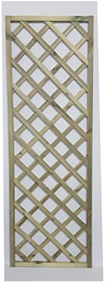 GLOBE TRADE Grigliato Recinzioni Sandra Legno Impregnato 40x180
