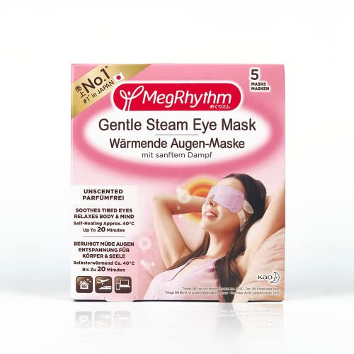 MegRhythm Masque Yeux Chauffant Sans Parfum x5