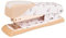 Idena 10421 - Heftgerät Rosegold für Standard-Klammergröße 24/6, locht bis zu 20 Blatt, 1 Stück