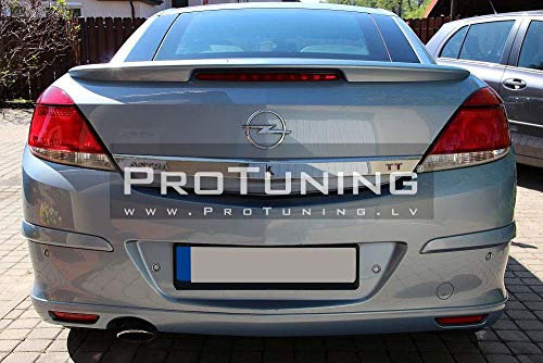 ProTuning Heckspoiler für Opel Astra H Twin Top, Grau, Fiberglas, Unlackiert