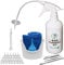 Kit Per Rimozione Cerume Di Tilcare - Sistema Di Irrigazione Per Orecchie Per Adults E Bambini - Kit Pulizia Orecchie - Include Bacinella, Siringa, Kit Di Curette, Asciugamano e 30 Punte monouso
