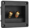 Dpofirs Componenti acustici per Cassa HiFi Speaker 2 Terminale di Rilegatura in Rame Scatola Cavi Connettore Shell, Terminale Altoparlanti Altoparlante HiFi, Connettore terminale per Scatola