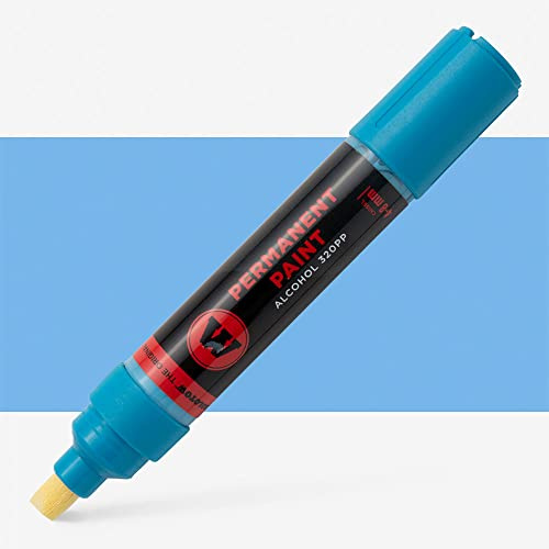 Molotow : 320PP: Permanentlack-Alkohol-Marker: 4–8 mm, stoßblaue Mitte.