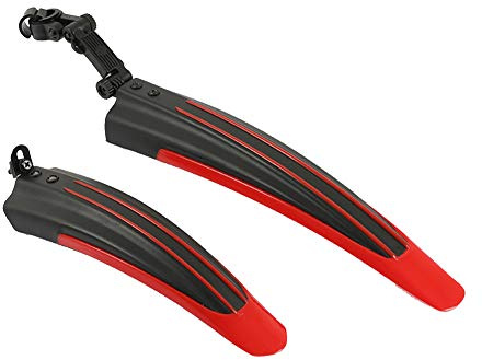 QINGCHU Garde-boue de vélo [20-26 pouces] – Garde-boue universel pour vélo, VTT pour protéger contre les éclaboussures et la saleté, fixation rapide pour un montage facile et rapide