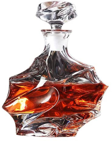 Decanter in cristallo per whisky, Scotch, Bourbon (28 oz)
