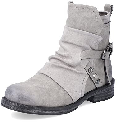 Rieker Damen Ankle Boots 92264, Frauen Stiefeletten,Bootee,Booties,halbstiefel,Kurzstiefel,uebergangsschuhe,uebergangsstiefel,grau (40),36 EU / 3.5 UK