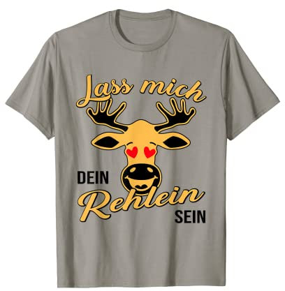 Jägerin Lass Mich Dein Rehlein Sein Valentinstag Jagd Frauen T-Shirt