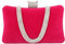 CORIOS Damen Abendtasche Samt Clutch Bag Glitter Strass Handtasche Kette Tasche Shining Portemonnaie Elegante Umhängetasche Glänzend Schultertasche für Cocktail Party Abendparty Tanzparty Rosa