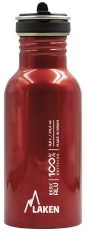 Laken Unisex - Adulto BAF60R Bottiglia Rosso, 0,60 L