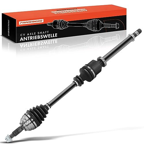 Frankberg 1x Antriebswelle Achswelle Schaltgetriebe 5 Gang ohne ABS ring 915mm Kompatibel mit Megan.e II BM0/1 CM0/1 Kangoo/Grand Kangoo KW0/1 Replace# 8200613827