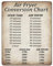 MEFESE Air Fryer Conversion Chart Sticker, 1Pcs Self-adhesive Cooking Time Temp Oven Sticker,Quick Reference Guide Air Fryer Accessories, 8 inch x 6 inch,1PCS,1