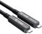 FIBBR Full-Featured Glasfaser USB C auf USB C Kabel 10M, 10Gbps USB 3.2 GEN2 Videokabel für Lange Distanzen mit PD 60W für VR-Headsets/AR, Webcam, Kamera, Laptop, Mini-PC und Mehr