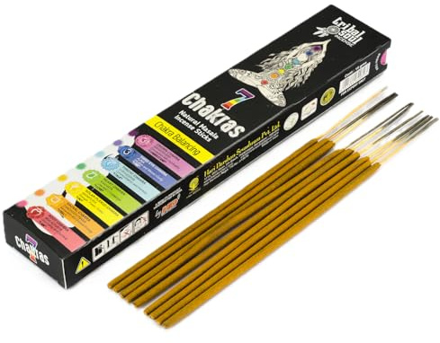 Tribal Soul Incense Smudge Sticks: Cleanse, Relax, and Rejuvenate : (7 Chakras) with Message Card