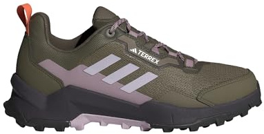 Adidas Damen Terrex AX4 Hiking Shoes, Olive strata/Silver Dawn/preloved fig, 41 1/3 EU