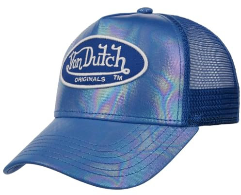 Von Dutch Adelaide Trucker Cap Basecap Baseballcap Truckercap Meshcap (One Size - hellblau)