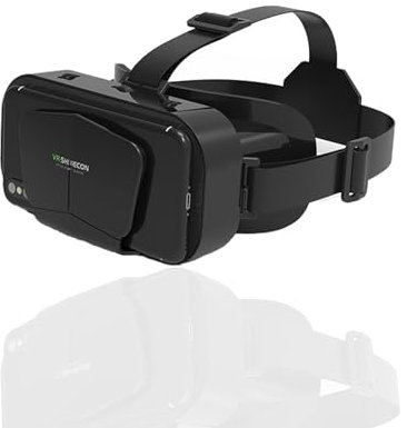 ieron 3D VR Glasses VR Virtual Reality Headset Support 360°Panorama Large Screen An-Ti Bluelight Adjustable Pupil Distance For Movies Games