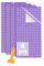 Jerilla 4pcs Cutting Mat for Cricut 12x24 inch StrongGrip Cutting Mats Set Adhesive Sticky Cutting Mats for Cricut Maker/Explore One/Air/Air 2 with Scraper