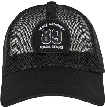 Karl Kani Unisex KA242-026-1 Kkj Sport Mesh Trucker Cap one Size Black