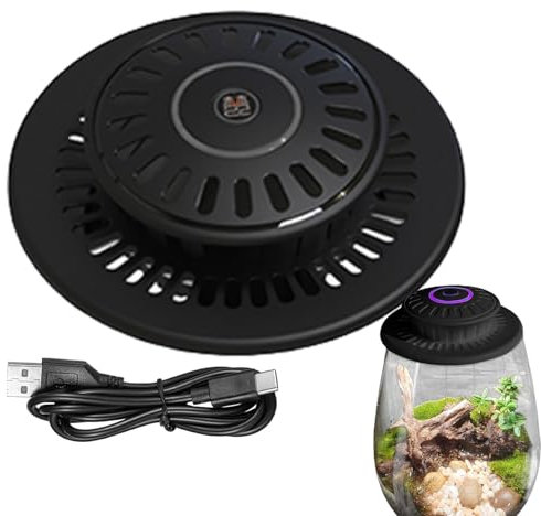 Kleine Wachstumslichter für Zimmerpflanzen, Pflanzenwachstumslampe, verstellbare LED-Beleuchtung, 3 W, Indoor-Gartenlicht, Moos-Flaschen-Lampe für Sukkulenten, Moos,