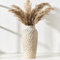 Vaseking Rustikale antike Keramikvase, Bauernhaus, einzigartiger Stil, dekorativ für Heimdekoration, große Blumenvase für Wohnzimmer, Tisch, Hochzeit, Regal, Braun