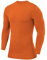 PowerLayer Herren Kompressions Shirt mit Rundhalsausschnitt Orange, XXL