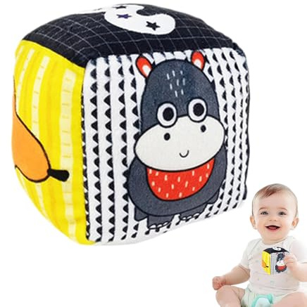 Rasselball für Babys, Greifling Ball für Babyhände, Stoffgriffball für Kleinkinder | Rasselball für Kleinkinder, Colorori Fangbälle